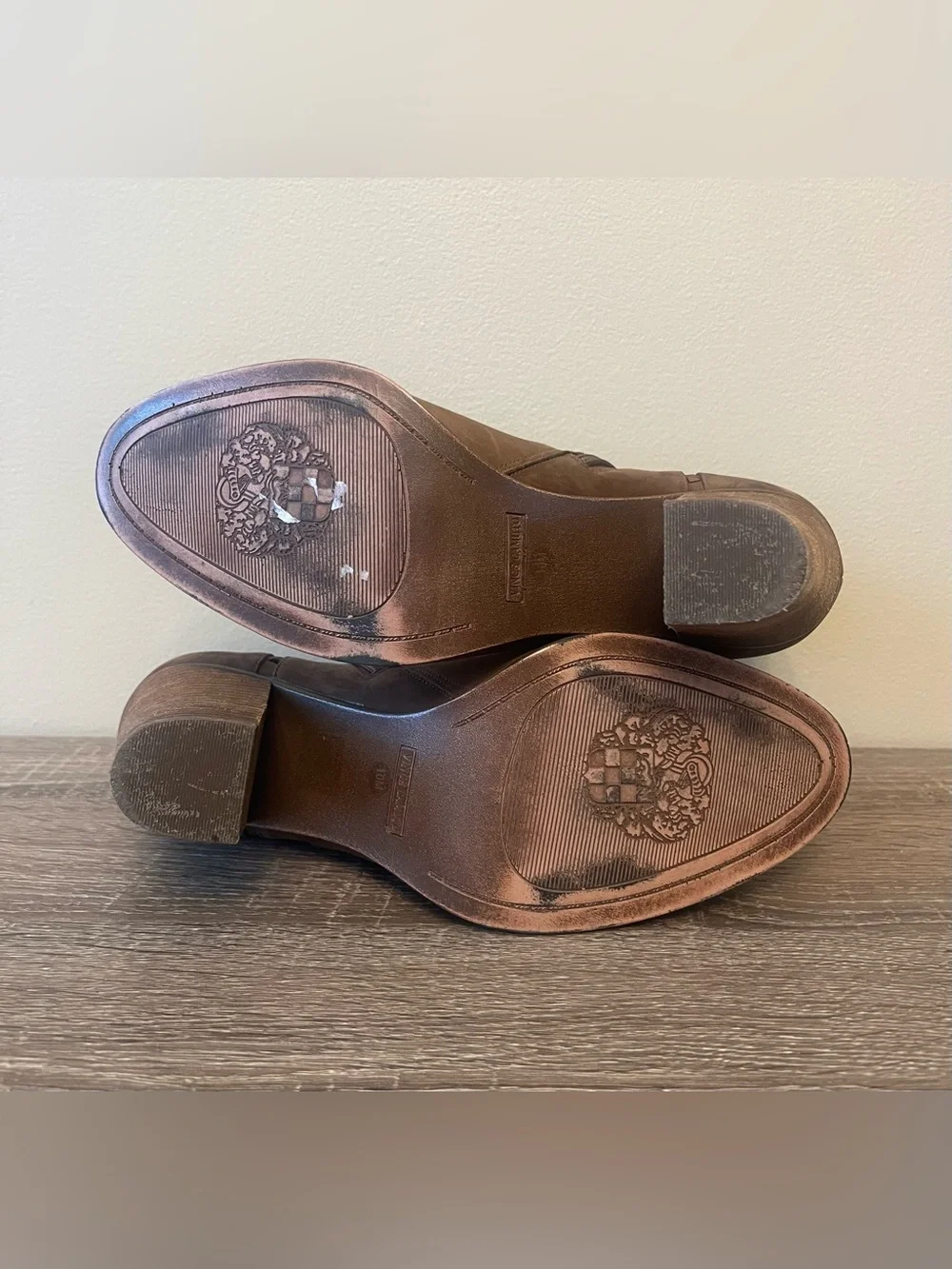 Vince Camuto Fritan Ankle Bootie Women's Size 10M Brown Boho Festival